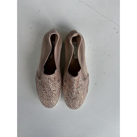 I.N.C. International Concepts Shoes Womens 7.5 M Sammee Slip On Gold Fabric - Picture 5 of 8